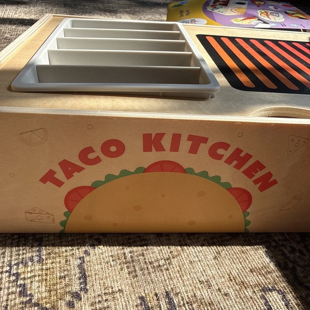 Gigglescape Taco Night Play Set, New, Creative Toy Kitchen, 50 Pieces, Ages 3+